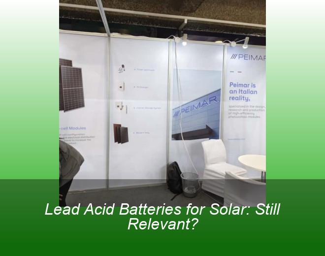 Lead Acid Batteries for Solar: Still Relevant?